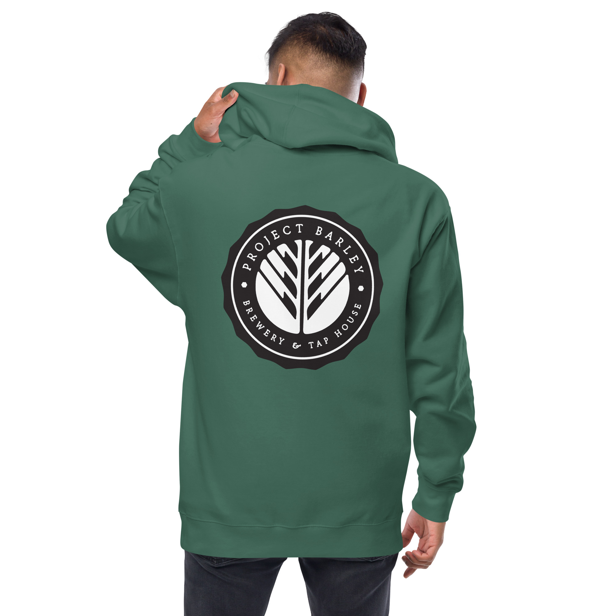 OG PB Logo Unisex fleece zip up hoodie - Image 12