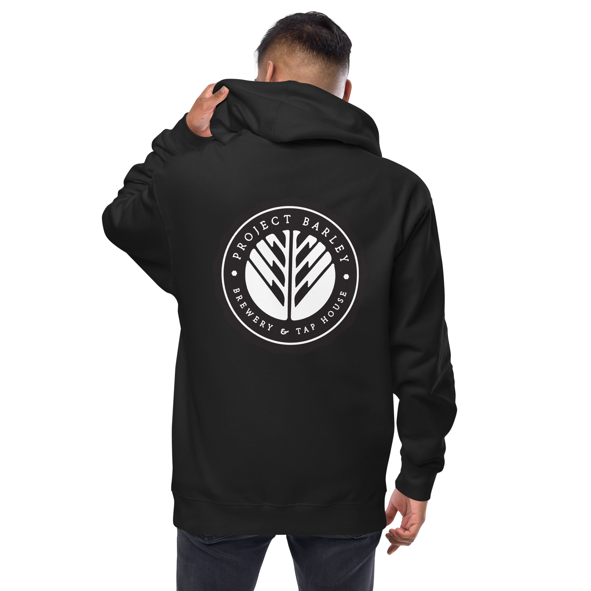 OG PB Logo Unisex fleece zip up hoodie - Image 3