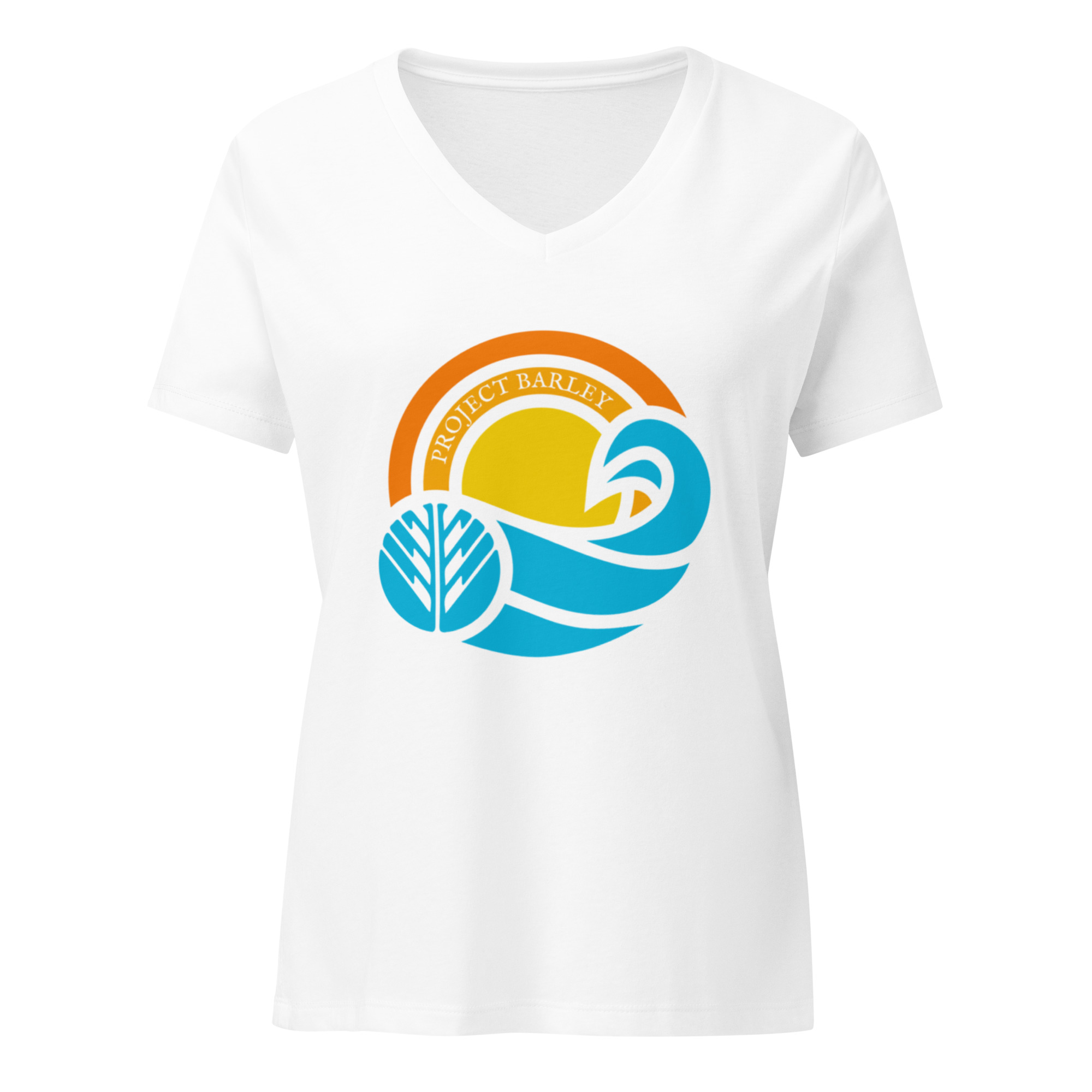 Surf & Sun PB Women’s relaxed v-neck t-shirt